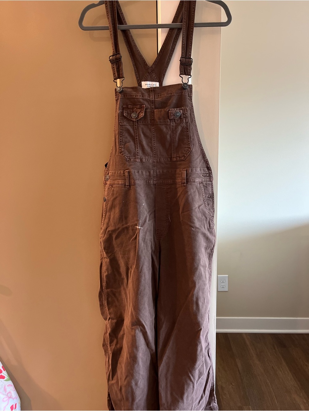 Brown Utility Overalls
